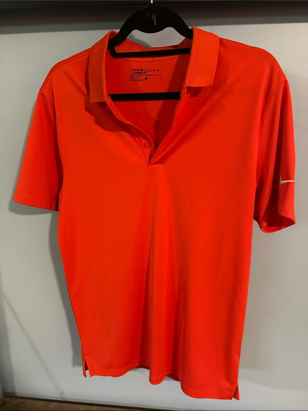 Nike Men's Red Golf Polo Shirt